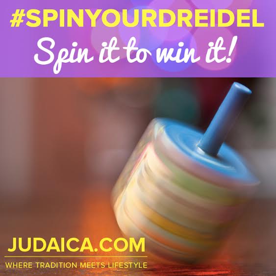 #SPINYOURDREIDEL GIVEAWAY WITH JUDAICA.COM!