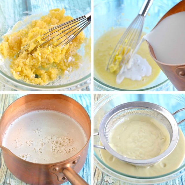 Red Velvet Croquembouche: How to make pastry cream