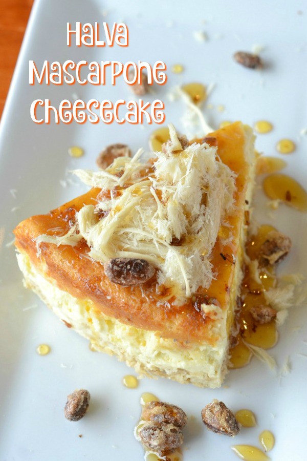 Halva Mascarpone Cheesecake