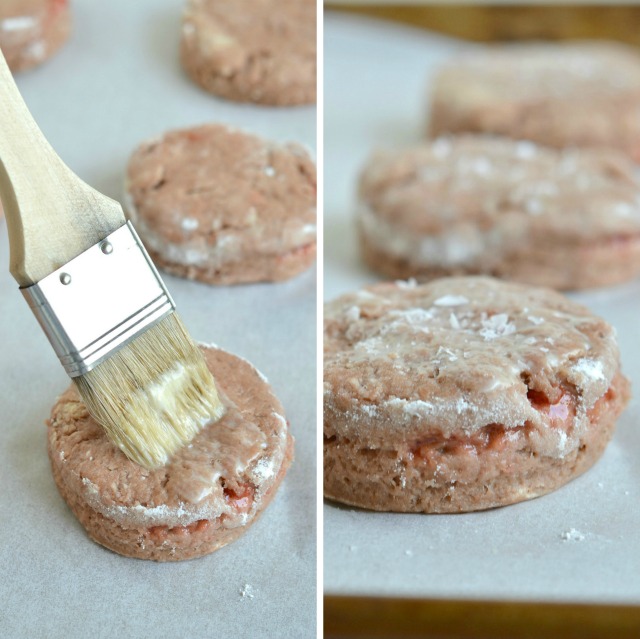 Peanut Butter and Jelly Biscuits