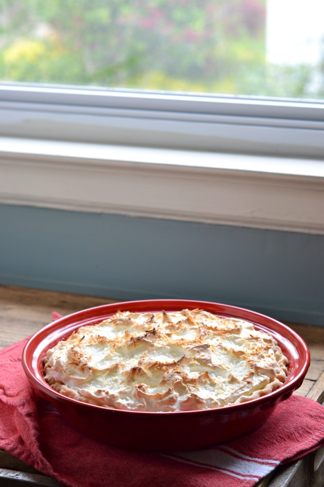 Coconut Pineapple Meringue Pie