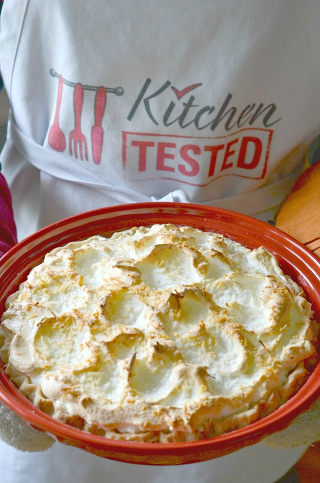 Coconut Pineapple Meringue Pie