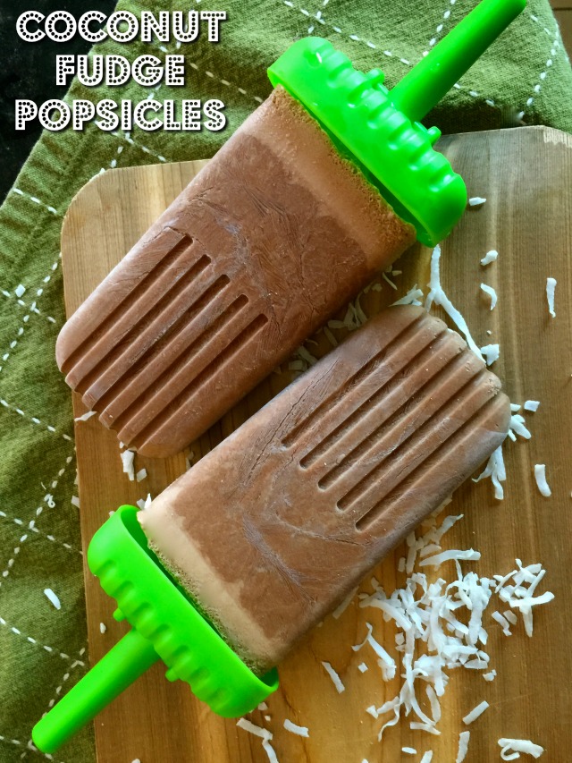 Coconut Fudge Popsicles