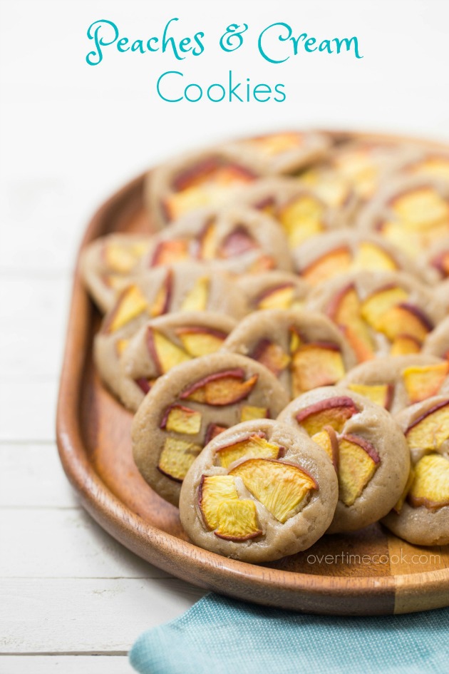 Peaches and Cream Cookies