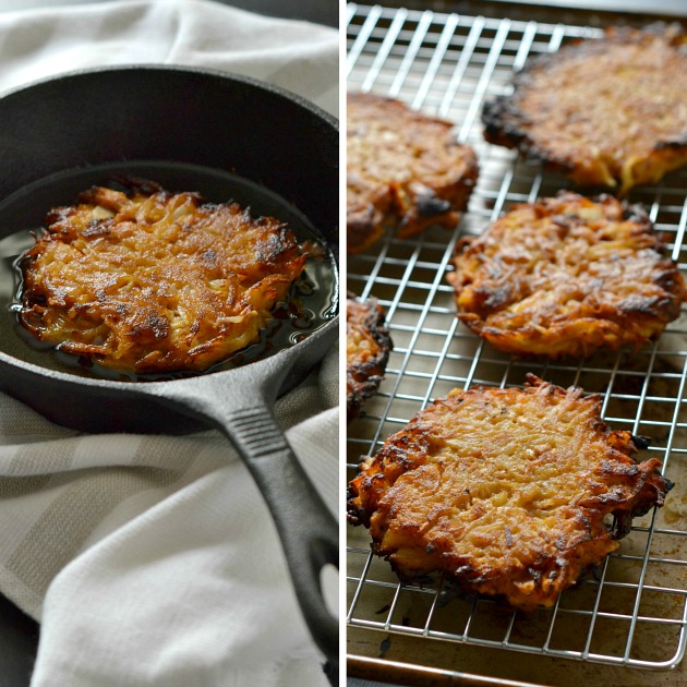 BBQ Chicken Latkes 