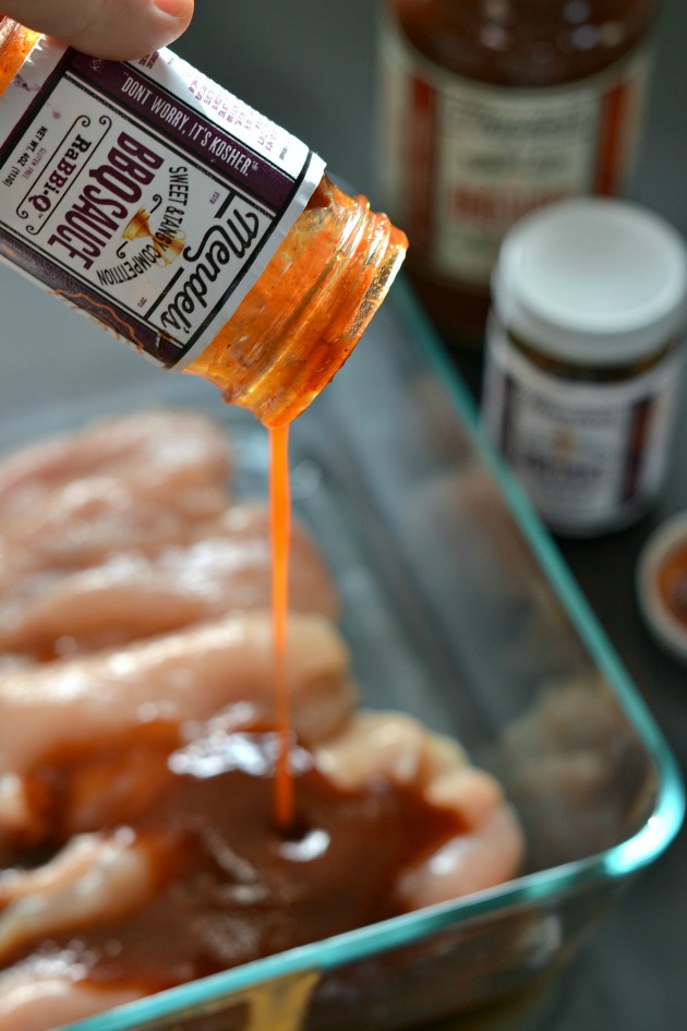 BBQ Chicken Latkes 