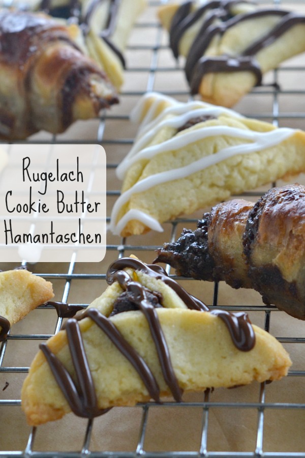 Rugelach Cookie Butter Hamantaschen