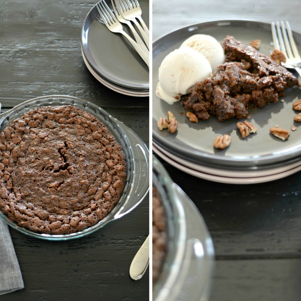 Guiltless Crustless Pecan Pie 