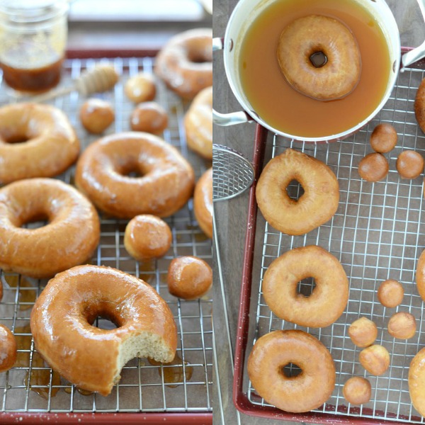 Spelt Honey Doughnuts