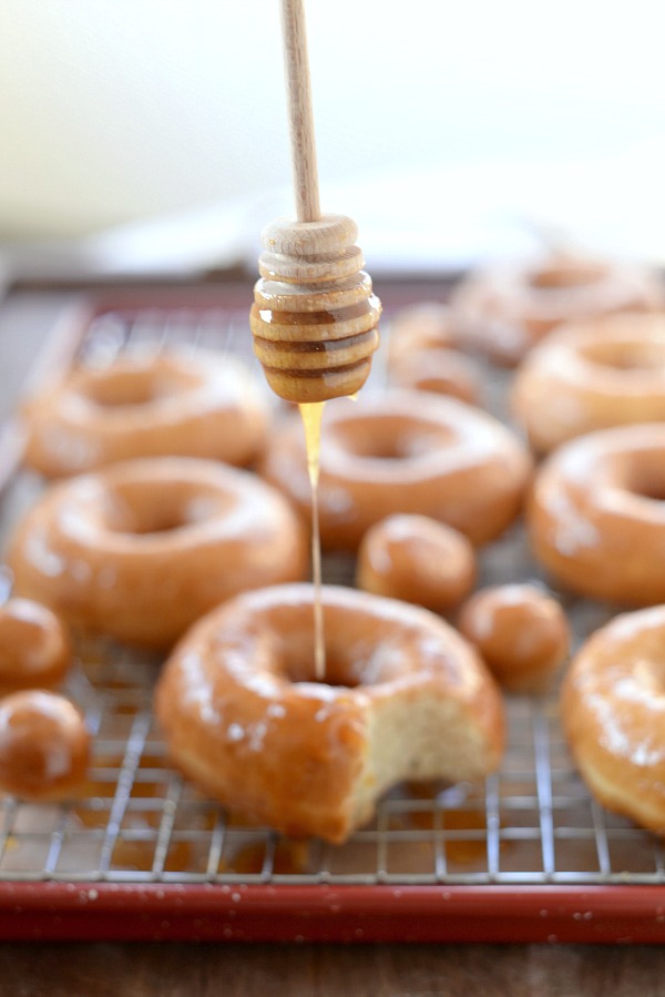 Spelt Honey Doughnuts