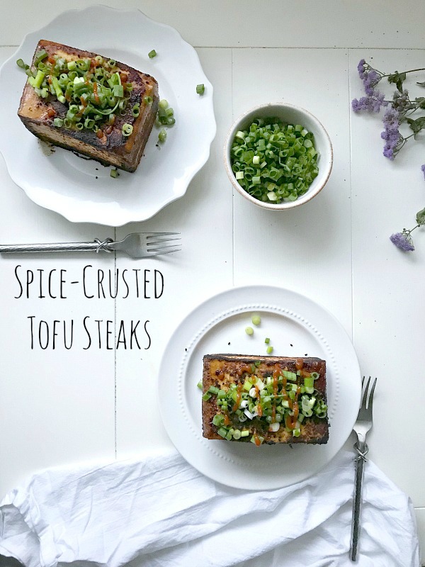 Spice-Crusted Tofu Steaks