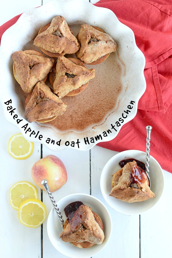 Baked Apple and Oat Hamantaschen