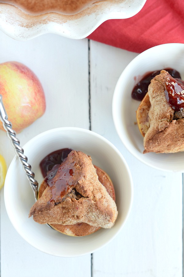 Baked Apple and Oat Hamantaschen