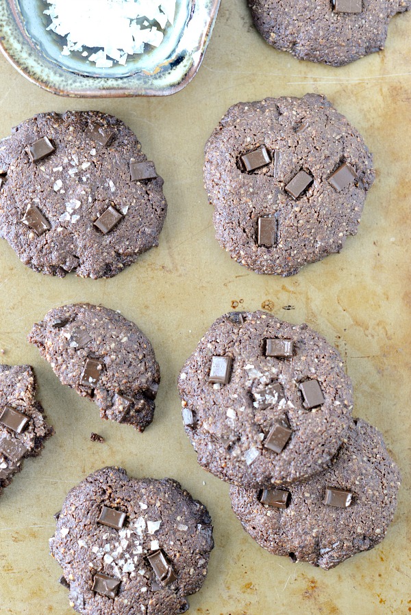 Gluten Free Chocolate Hazelnut Cookies