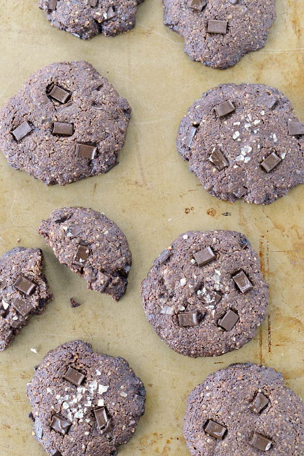 Gluten Free Chocolate Hazelnut Cookies