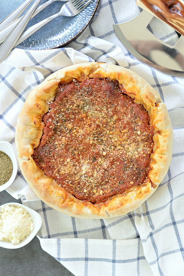 Kitchen Tested Deep Dish Pizza