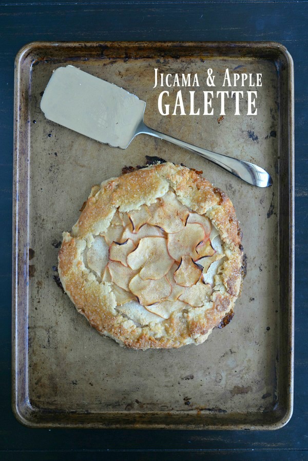 Jicama & Apple Galette