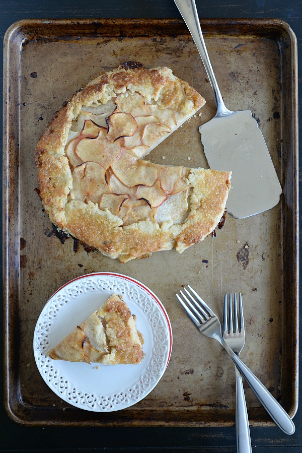 Jicama & Apple Galette