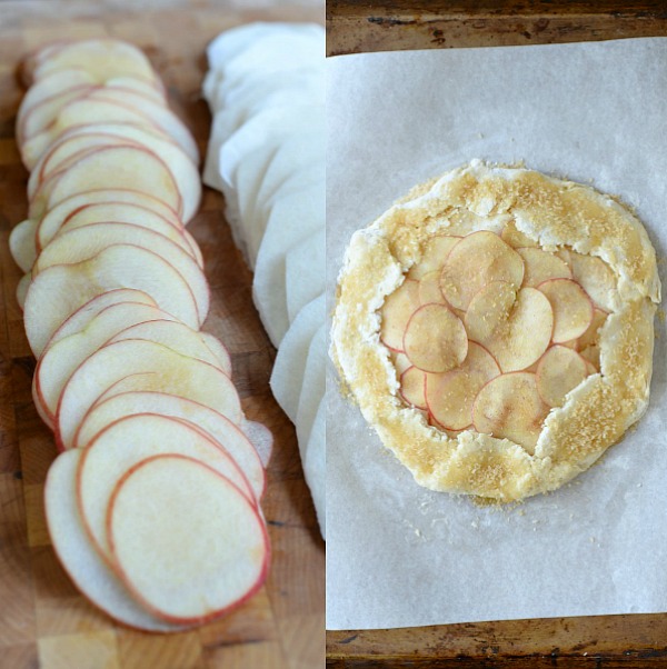 Jicama & Apple Galette