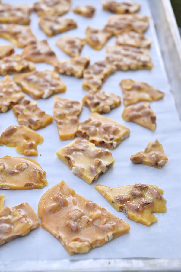 Old Fashioned Peanut Brittle