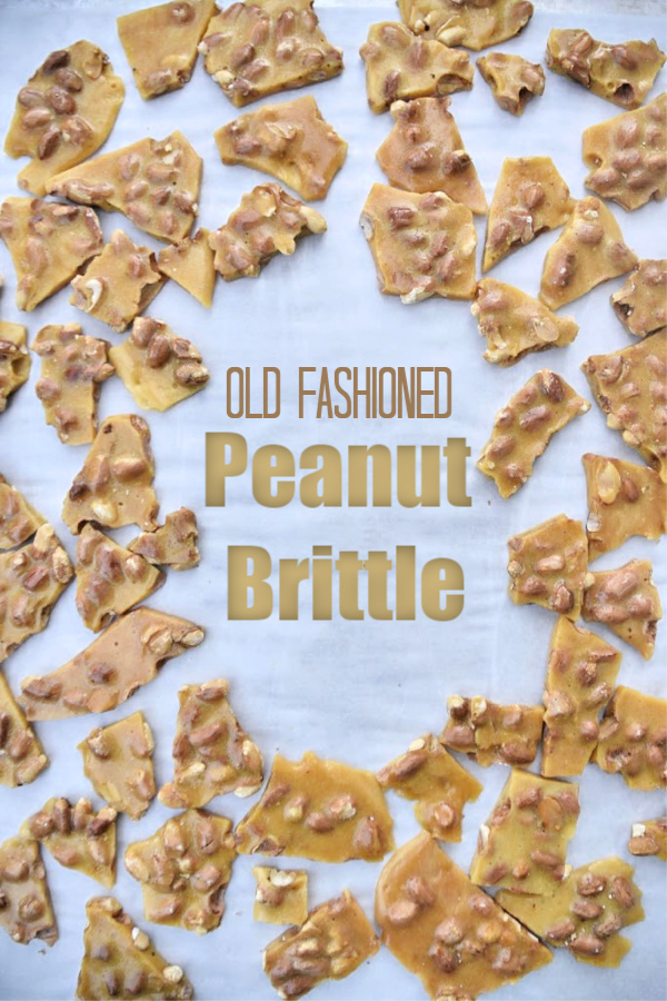 Old Fashioned Peanut Brittle