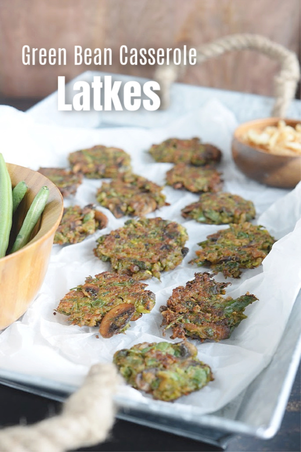 Green Bean Casserole Latkes