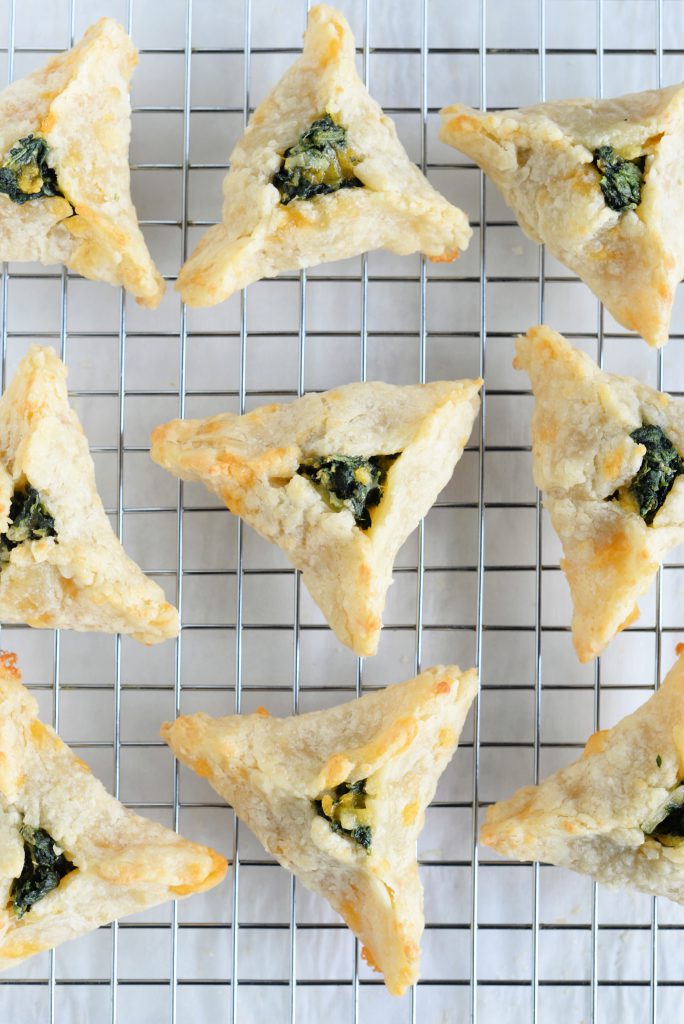 Boeko Quashado Hamantaschen (aka spinach parm) 