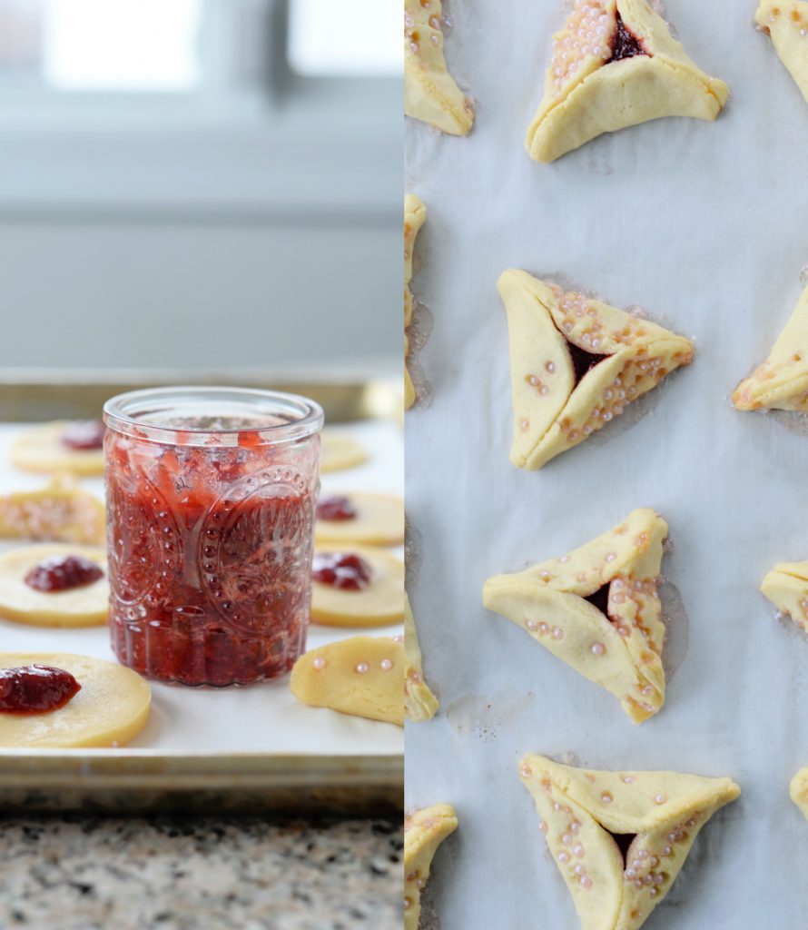 Strawberry Rosé Hamantaschen