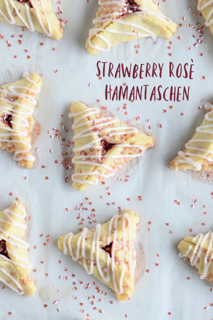 Strawberry Rosé Hamantaschen