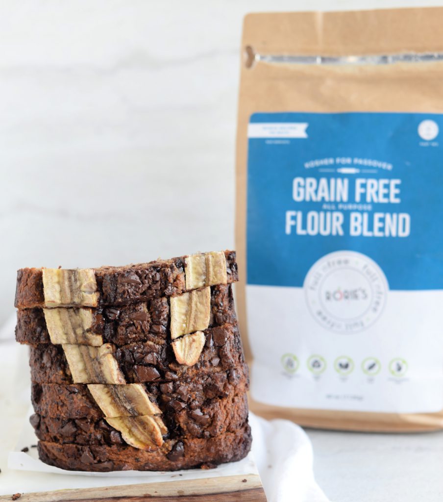 Grain Free Chocolate Chunk Banana Bread