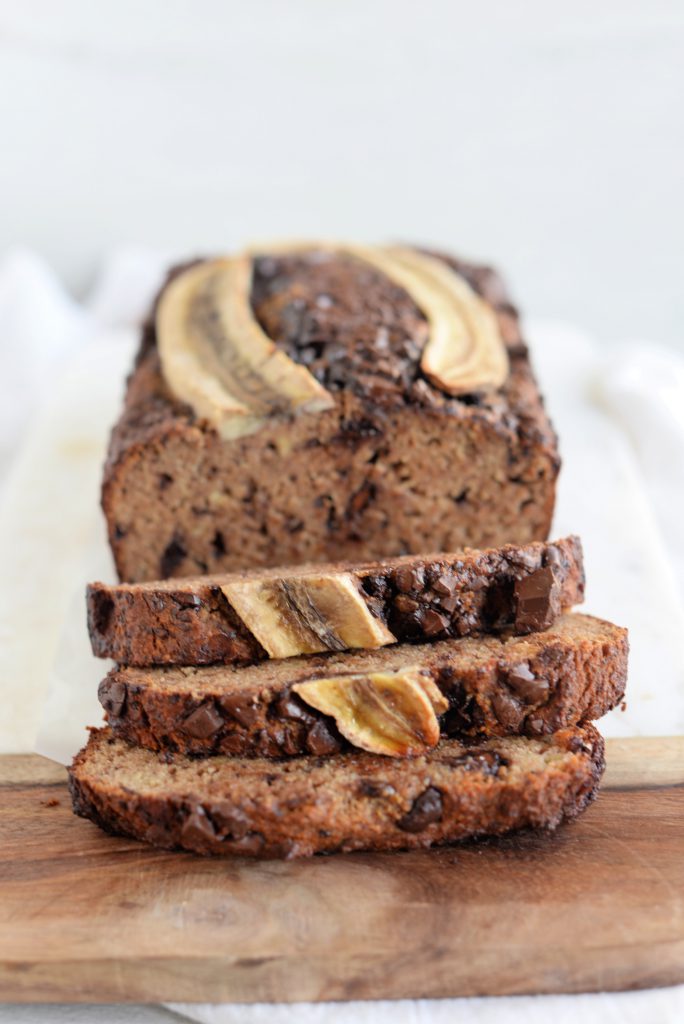 Grain Free Chocolate Chunk Banana Bread