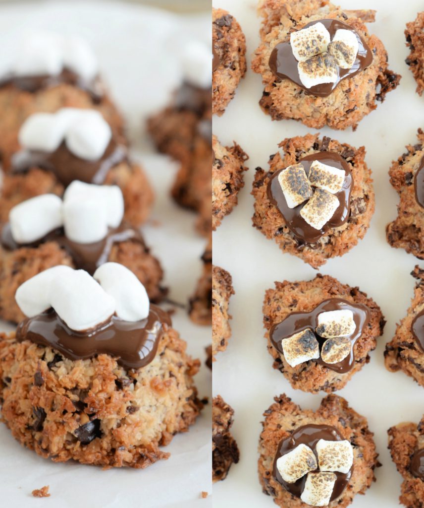 S’mores Coconut Macaroons