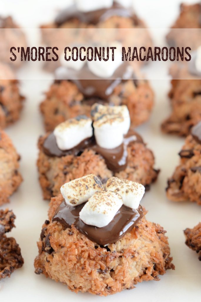 S'mores Coconut Macaroons