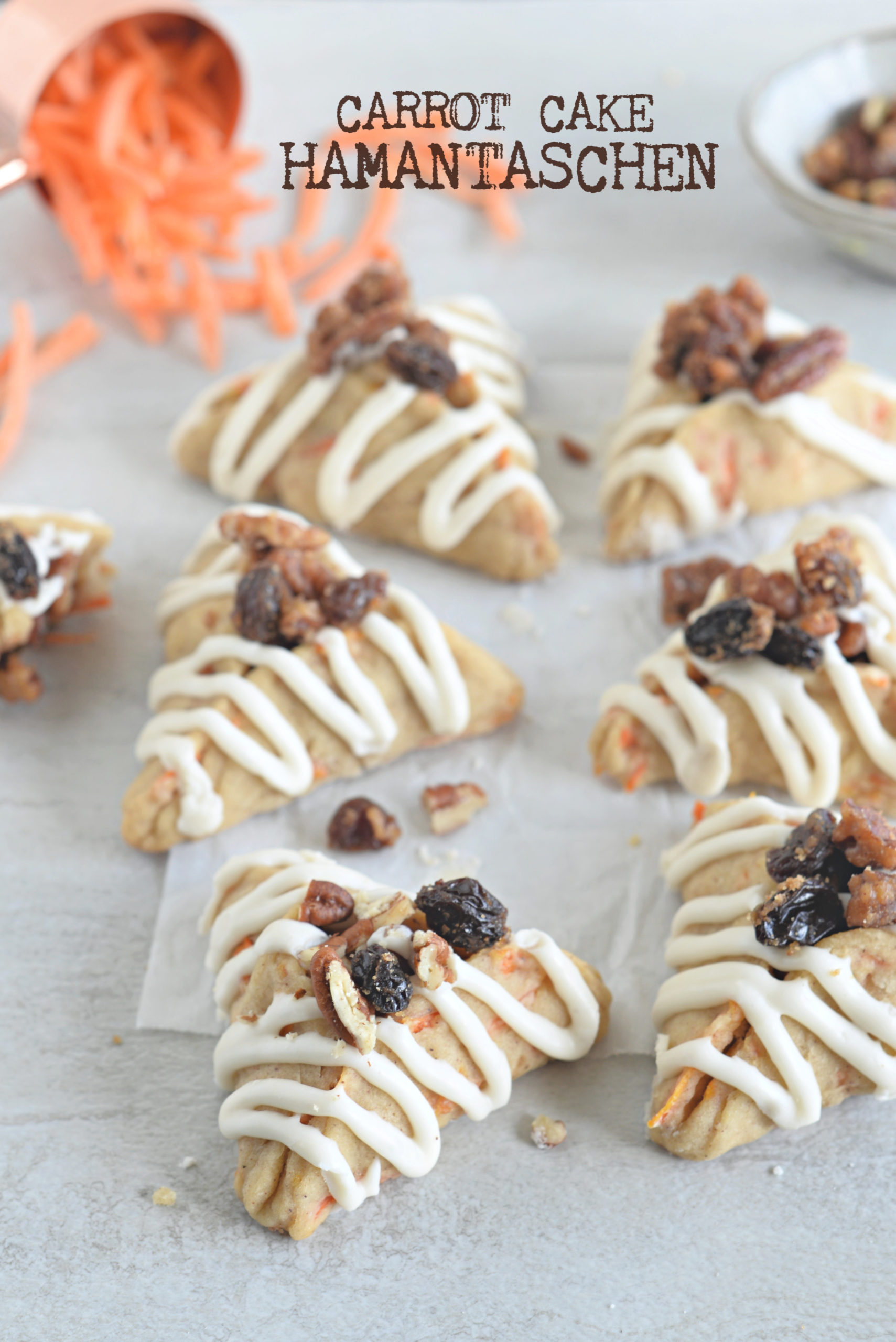  Carrot Cake Hamantaschen