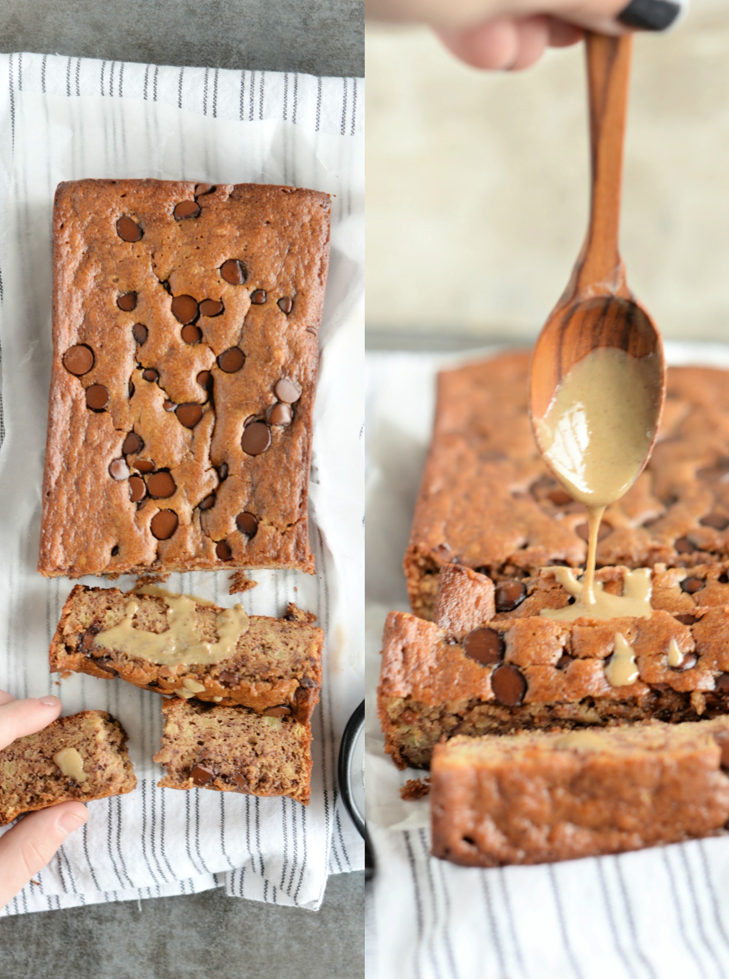 Tahini Banana Bread 