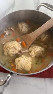 dairy free chicken and dumplings